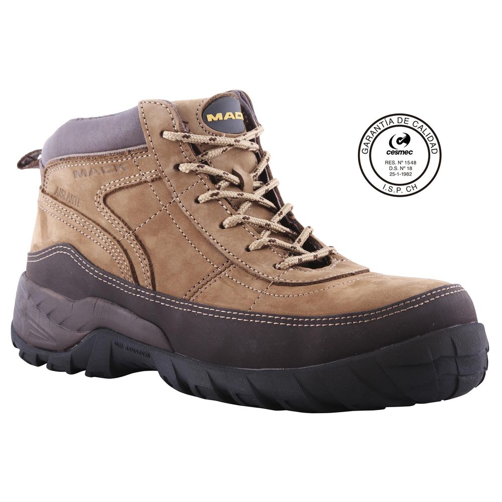 Botin Seguridad Mack Colorado Cafe Chilemat
