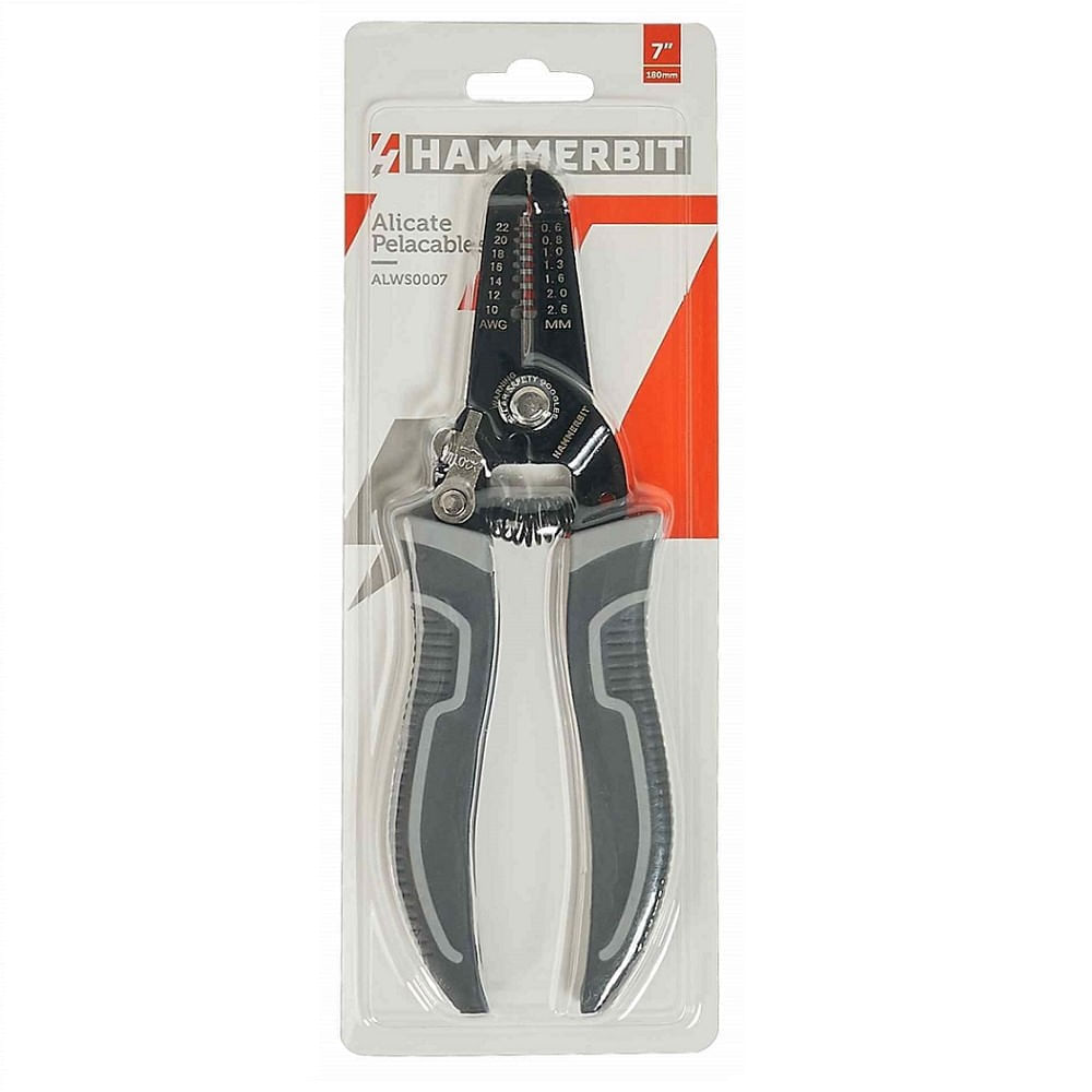 Alicate pelacables 7'' Hammerbit