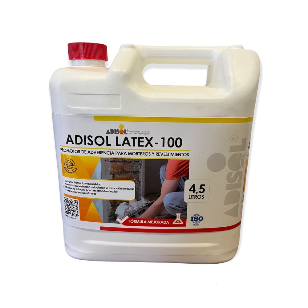 Promotor de Adherencia Latex 100 Bidon 4.5Lt Adisol